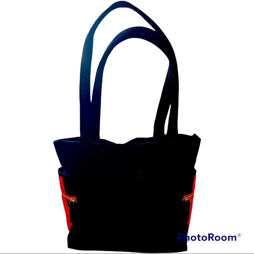 Vera Bradley Black and Red Tote